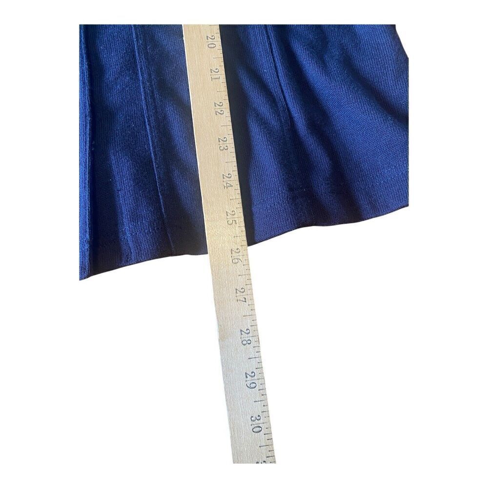 Carole Little embroidered flag long sleeve navy blue jacket size 2X - Picture 9 of 9